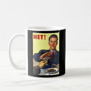 Sovjet Russische Sovjet-Unie Propaganda Geen Alcoh Koffiemok