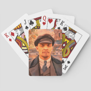 Sovjet-socialistisch leider Vladimir Lenin, USSR,  Pokerkaarten