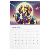 Sovjet Space Dog Kalender (Jan 2026)