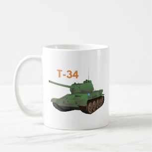 Sovjet T-34 Tank Koffiemok