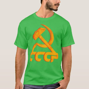 Sovjet-Unie CCCP USSR Communisme Hamer Sikkel1 T-shirt