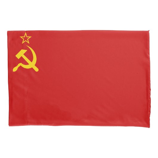 Sovjet-Unie Communistische Sikkel en Hammer Kussensloop (Voorkant)