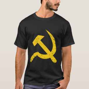 Sovjet-Unie communistische vlag hamer en sikkel T-shirt