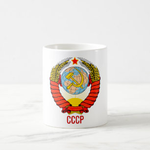 Sovjet-Unie Embleem met CCCP-koffie-Mok Koffiemok