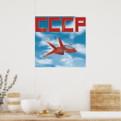 Sovjet-Unie Jetjagerposter Poster (Keuken)