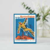 Sovjet-Unie Rusland Briefkaart (Staand voorkant)