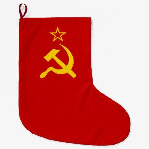 Sovjet-Unie (USSR) (communistische hamer en sikkel Grote Kerstsok
