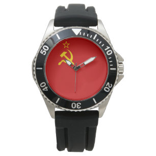 Sovjet-Unie (USSR) (communistische hamer en sikkel Horloge