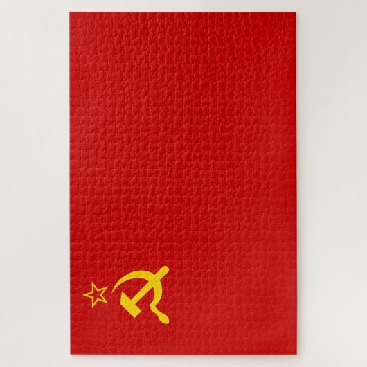 Sovjet-Unie (USSR) (communistische hamer en sikkel Legpuzzel (Verticaal)