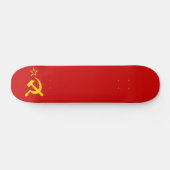 Sovjet-Unie Vlag Communistisch Sikkel en Hammer Skateboard (Horizontaal)