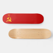 Sovjet-Unie Vlag Communistisch Sikkel en Hammer Skateboard (Horizontaal)