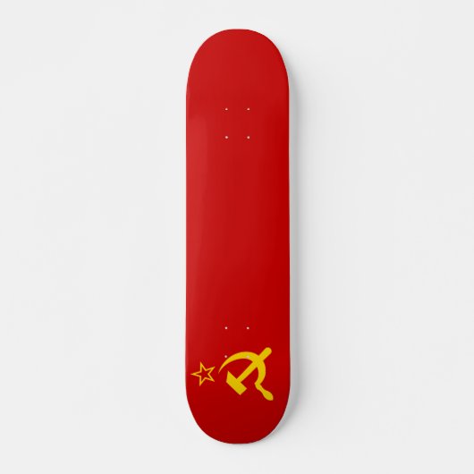 Sovjet-Unie Vlag Communistisch Sikkel en Hammer Skateboard (Voorkant)