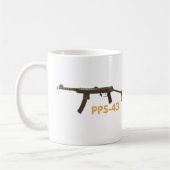 Sovjet WW2 PPS-43 Submachine Pistool Koffiemok (Links)
