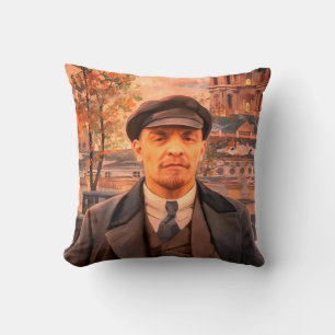 Sovjetheld Vladimir Lenin, USSR, CCCP, Bolsjewiek Kussen