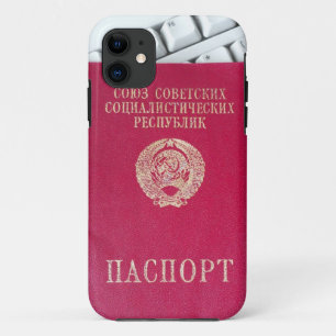 Sovjetpaspoort iPhone 11 Hoesje