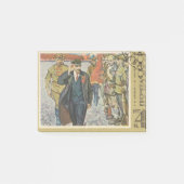 Sovjetpostzegel Lenin op het Rode plein Post-it® Notes (Voorkant)