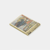 Sovjetpostzegel Lenin op het Rode plein Post-it® Notes (Schuin)