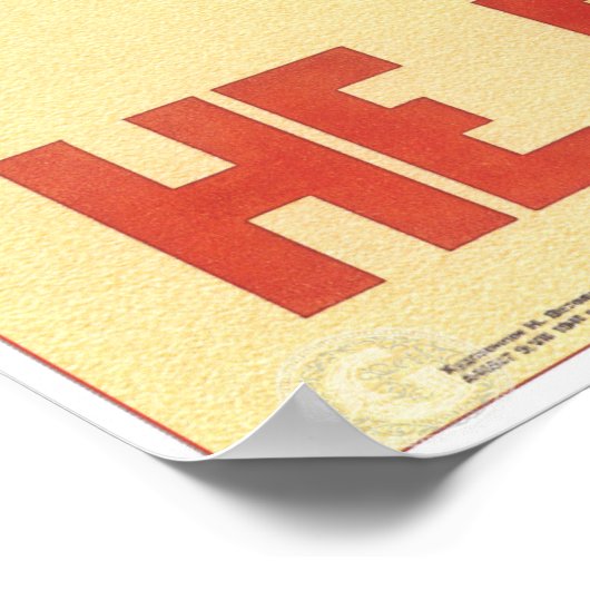 Sovjetpropaganda Poster (Hoek)