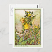 SOW DE FEE VAN DE DISTEL BRIEFKAART (Voorkant / Achterkant)