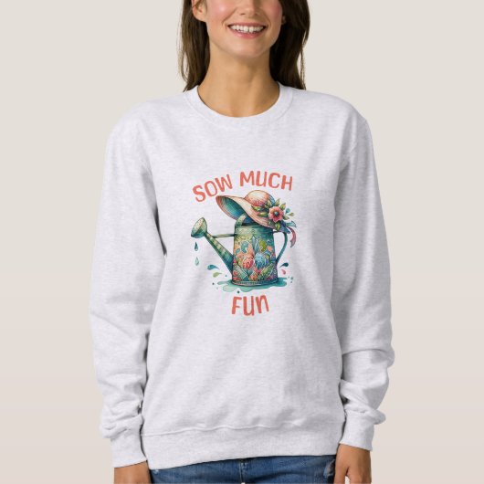 Sow Much Fun Ash Sweatshirt (Voorkant)