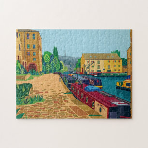 Sowerby Bridge Kanaalbekken Legpuzzel