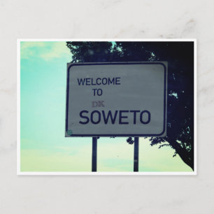 Soweto Welkom Durban Briefkaart
