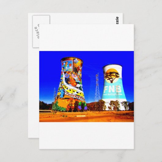 Soweto, Zuid-Afrika Briefkaart (Voorkant / Achterkant)