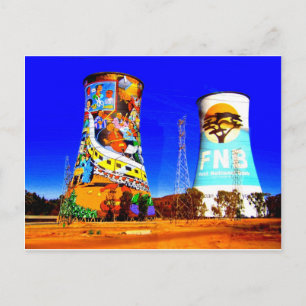 Soweto, Zuid-Afrika Briefkaart
