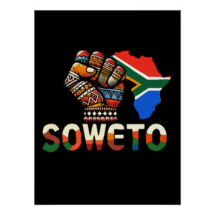 Soweto, Zuid-Afrika Perfect Poster