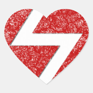 Sowilo Rune Hart Sticker