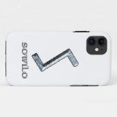 Sowilo rune symbool Case-Mate iPhone case (Achterkant (horizontaal))