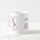 Sowilo RuneStone-Mok Koffiemok (Voorkant links)