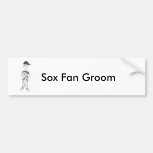 Sox Fan Groom Bumpersticker