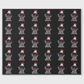 Soy Cool Funny Soy Sauce Pun Dark BG Cadeaupapier (Vlak)