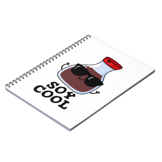 Soy Cool Funny Soy Sauce Pun Notitieboek (Linkerzijde)