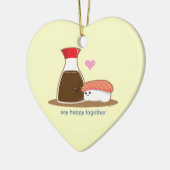 Soy Happy Together Keramisch Ornament (Links)