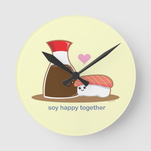 Soy Happy Together Ronde Klok (Voorkant)