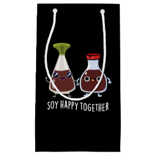 Soy Happy Together Soy Sauce Pun Dark BG Klein Cadeauzakje