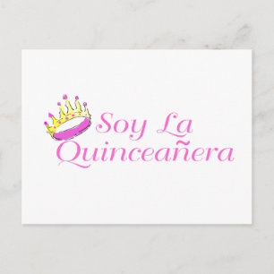 Soy La Quinceanera Briefkaart