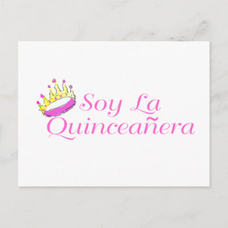 Soy La Quinceanera Briefkaart