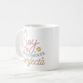 "Soy Perfectamente Imperfecta" Boho Inspirerend Koffiemok (Voorkant links)