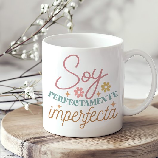 "Soy Perfectamente Imperfecta" Boho Inspirerend Koffiemok