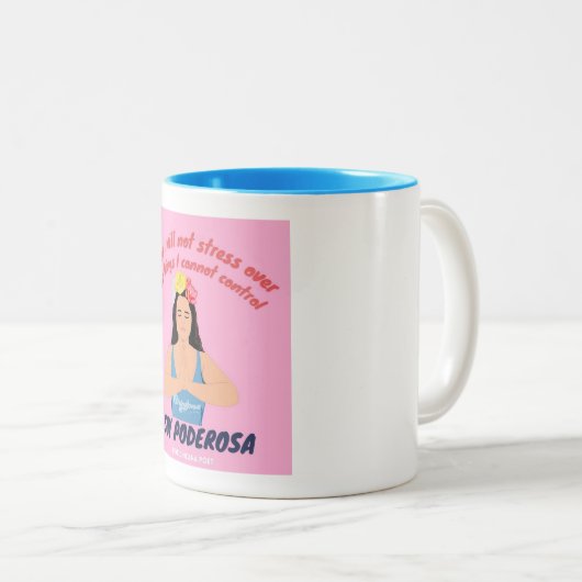 Soy Poderosa Mug (Devant droit)
