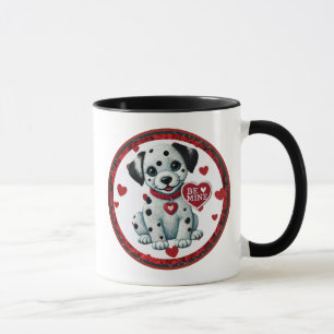 Soyez à moi Valentine Dalmatie Puppy Coffee Mug