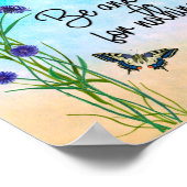 Soyez anxieux pour rien Philippians 4:6 Poster (Coin)