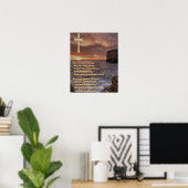 Soyez anxieux pour rien poster chrétien (Bureau à domicile)