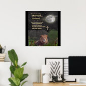 Soyez anxieux pour rien poster chrétien (Bureau à domicile)