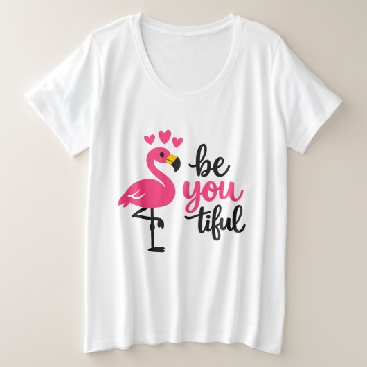 "Soyez Beau Tiful"• Citation Positive de Flamant R (Design devant)