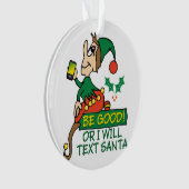 Soyez bon dit Noël Elf (devant)