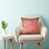 SOYEZ BRILLIANT coussin carré (Chaise)